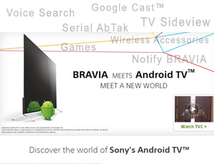 تلویزیون اندروید سونی